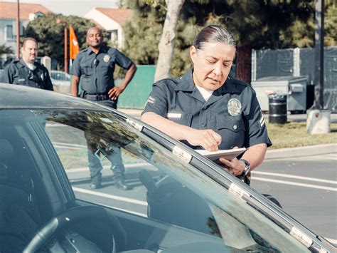 does a warning from a cop show up on your record