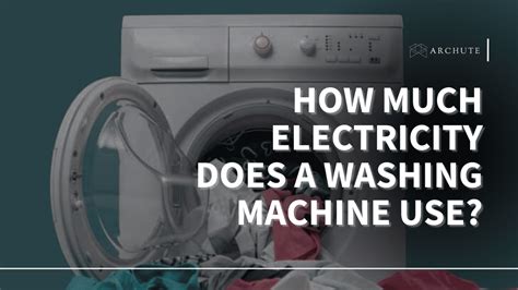 Does A Washing Machine Use Power When Not In Use