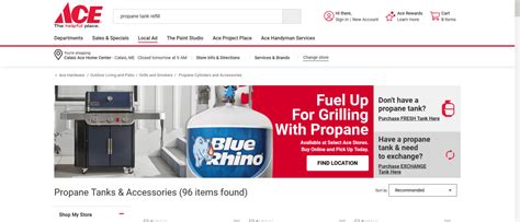 Does Ace Hardware Fill Co2 Tanks