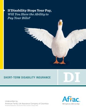 does aflac offer disability insurance