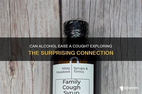 Does Alcohol Help In Cough