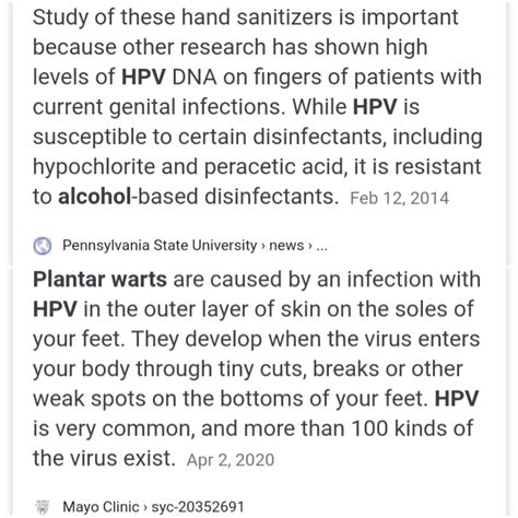 does alcohol kill hpv warts