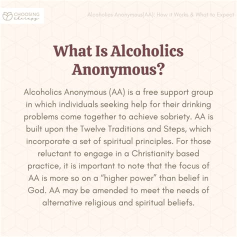 does alcoholics anonymous work reddit