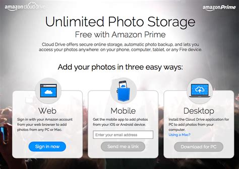 Does Amazon Prime Membership Include Cloud Storage