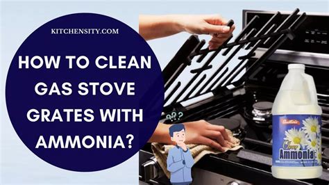 Does Ammonia Clean Stove Grates
