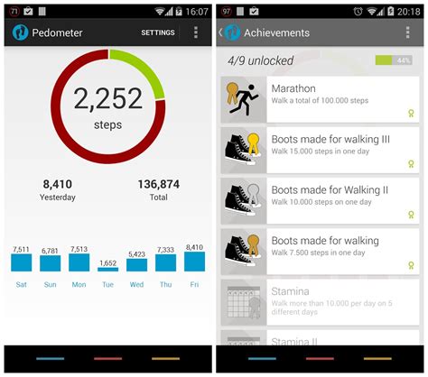 Does Android Have Built In Pedometer