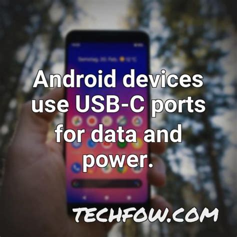 does android use usb c