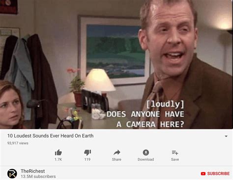 does anyone have a camera here