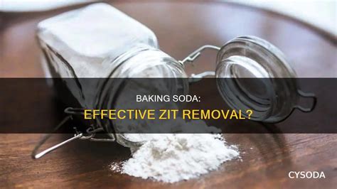 Does Baking Soda Help Zits
