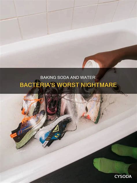Does Baking Soda Water Kill Bacteria