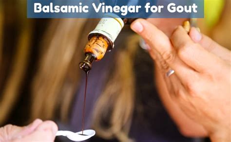 Does Balsamic Vinegar Affect Gout