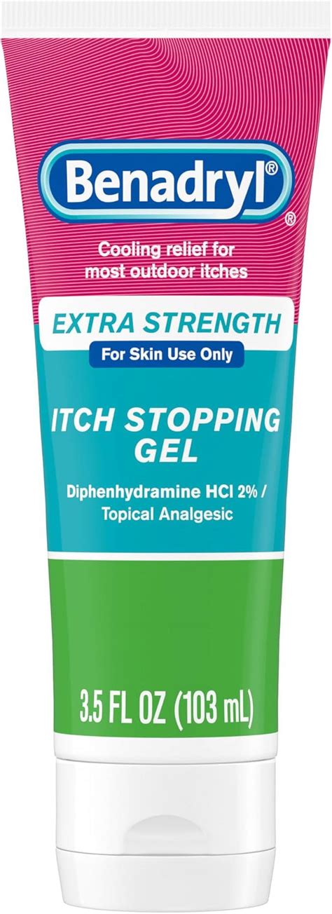 does benadryl help stop itching from bug bites