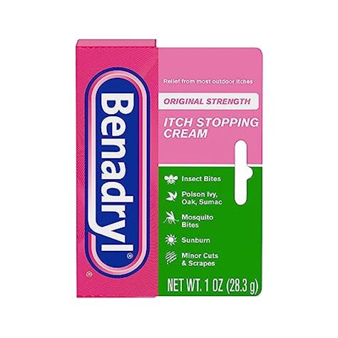 does benadryl help with itching from bug bites