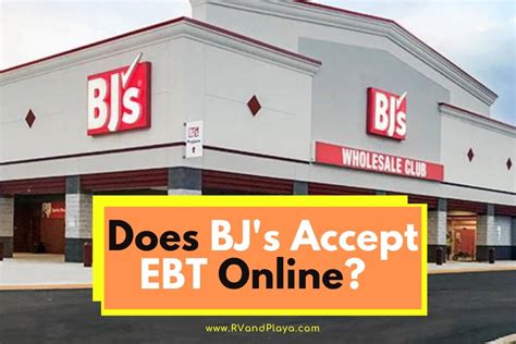 Does BJ's Accept EBT Online? Here's What You Need to Know