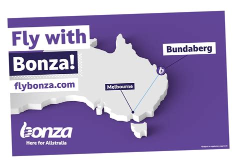 does bonza fly to melbourne