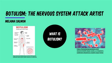 does botulism attack the nervous system