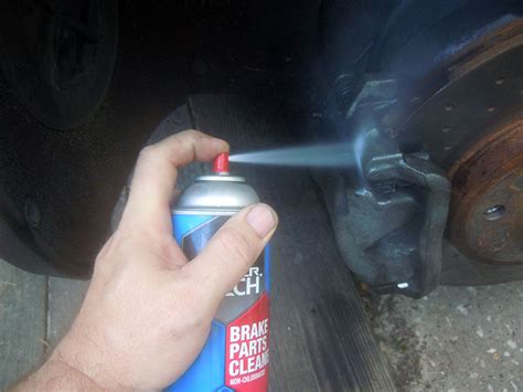 Does Brake Cleaner Hurt Paint