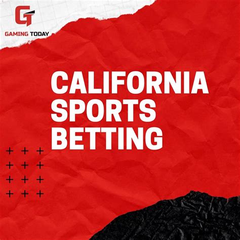 does california have sports betting