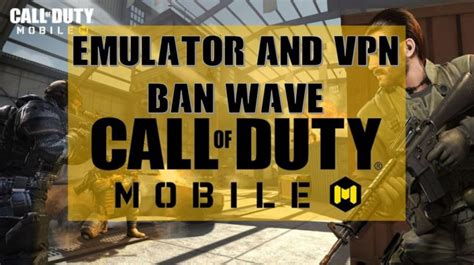 does call of duty mobile ban emulator account
