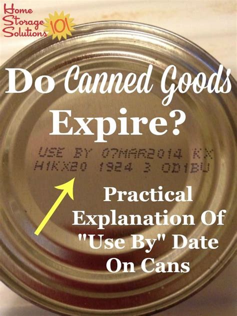 Does Can Goods Expire