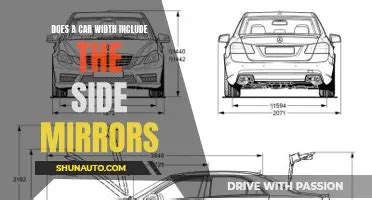 Does Car Width Include Mirrors