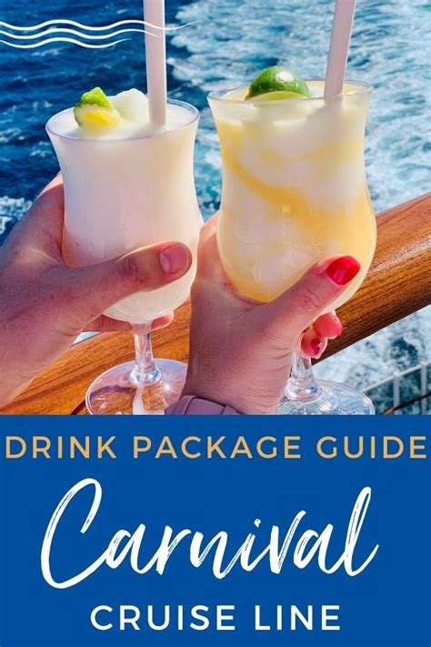 Carnival Cruise Drink Recipes CruiseMapper