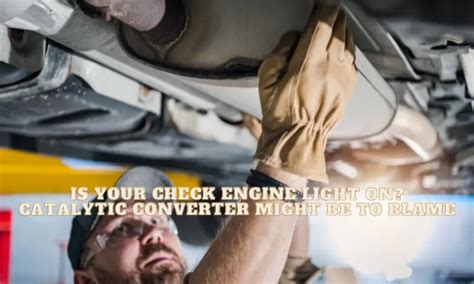 Does Catalytic Converter Cause Check Engine Light