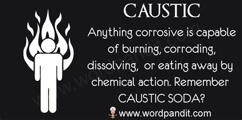 Does Caustic Mean Basic