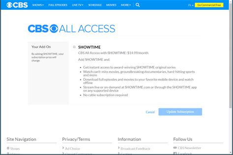 does cbs all access work on laptop