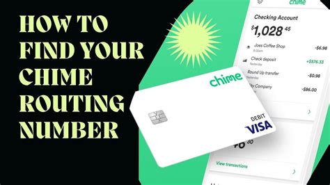 does chime have a checking and routing number