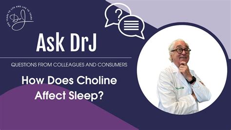 Does Choline Interfere With Sleep