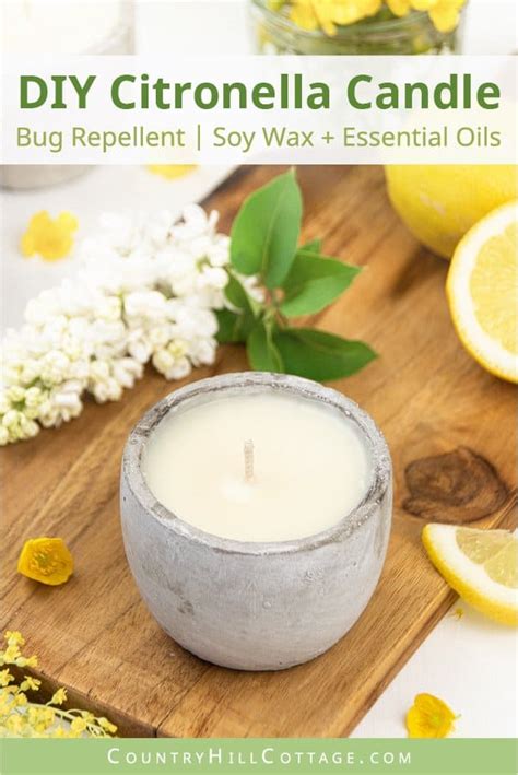 Does Citronella Candle Repel Bugs