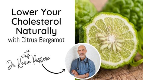 does citrus bergamot really lower cholesterol