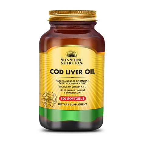 does cod liver oil have vitamin d