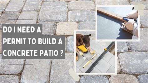 Does Concrete Patio Require Permit