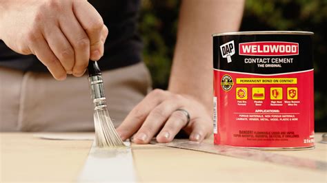 Does Contact Cement Dry Clear