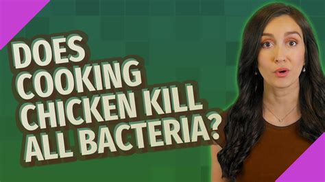 Does Cooking Chicken Kill All Germs