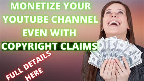 does copyright protected content found affect monetization
