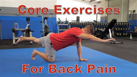 Does Core Training Help Back Pain