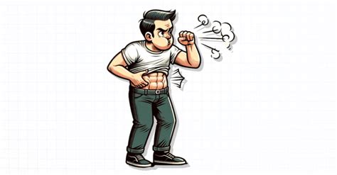 does coughing work out your abs