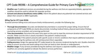 does cpt code 99396 need a modifier