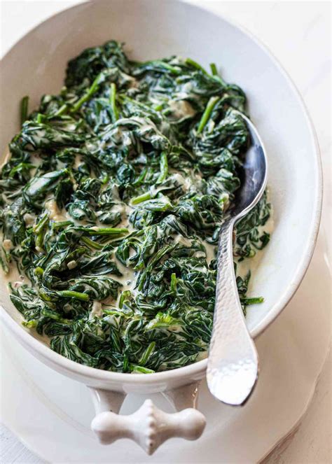Does Creamed Spinach Have Fiber