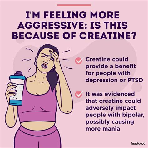 does creatine make you angry