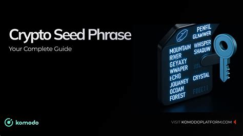 Does Crypto Com App Have A Seed Phrase