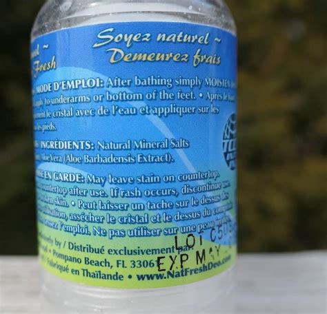 Does Crystal Deodorant Expire