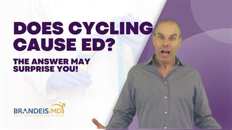 does cycling cause ed
