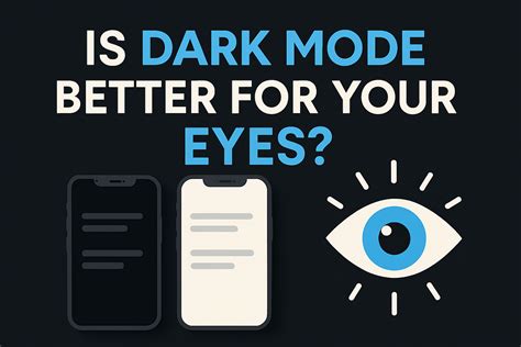 Does Dark Mode Help Eye Strain