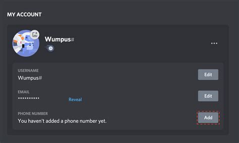 does discord have a phone number