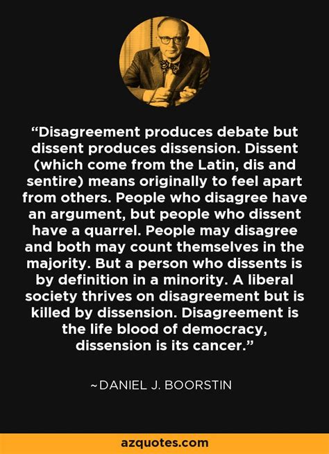 does dissent mean to disagree