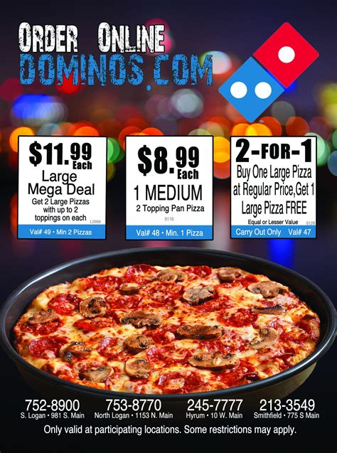does domino's have any specials